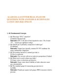   ALABAMA GAS FITTER REAL EXAM 100 QUESTIONS WITH ANSWERS & RATIONALES LATEST 2025-2026 UPDATE