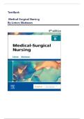 Test Bank for Medical-Surgical Nursing &ndash; 8th Edition &lpar; Adrianne Dill Linton  & Mary Ann Matteson&rpar; &vert; RN & NCLEX Exam Prep 2025&sol;2026
