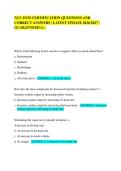 NCC EFM CERTIFICATION QUESTIONS AND CORRECT ANSWERS &vert; LATEST UPDATE 2026&sol;2027 &vert; GUARANTEED A&plus;&period;