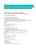 Test Bank and Solution Manual for multinational Business Finance 16th Edition by David K&period; Eiteman&comma; Arthur I&period; Stonehill&comma; Michael H&period; Moffet &vert; Complete Chapters &vert; Newest Edition&period;