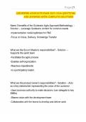 GUIDEWIRE ASSOCIATE EXAM 2025-2026 QUESTIONS AND ANSWERS WITH COMPLETE SOLUTIONS