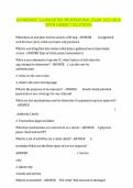 GUIDEWIRE CLAIMCENTER PROFESSIONAL EXAM 2025-2026 WITH CORRECT SOLUTIONS