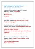 GUIDEWIRE ASSOCIATE EXAM 2025-2026 CTUAL COMPLETE QUESTIONS AND CORRECT DETAILED ANSWERS VERIFIED ANSWERS ALREADY GRADED A&plus;&period;