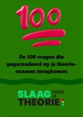 Slaag Zeker&colon; 100 Auto-Theorievragen Die Letterlijk Op Jouw Examen Komen