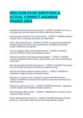WGU D186 EXAM QUESTIONS & ACTUAL CORRECT ANSWERS PASSED 100&percnt;