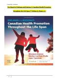 Test Bank for Edelman and Kudzma&rsquo;s Canadian Health Promotion