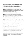 BIOS 255 EXAM 1 2026 QUESTIONS AND ANSWERS 100&percnt; SOLVED GRADED A&plus;