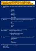 WGU-D694 EXAM QUESTIONS & DETAILED COMPLETE ANSWERS RATED 100&percnt; CORRECT