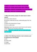 Alberta Steamfitter Pipefitter Second Period Level II AIT Exam Questions with Answers