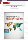 Intermediate Accounting IFRS Edition &lpar;4th Edition&comma; Kieso & Warfield&rpar; &ndash; Verified Test Bank & Study Guide &lpar;All Chapters Included&rpar;
