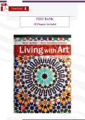 Living with Art &lpar;13th Edition&comma; Getlein & Donahue‑Wallace&rpar; &ndash; Verified Test Bank & Study Guide &lpar;All Chapters Included&rpar;