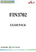 FIN3702 EXAM PACK 2026