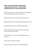 BKAT ICU EXAM STUDY GUIDE 2026 QUESTIONS WITH FULL SOLUTIONS