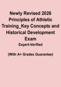 Newly Revised 2026 Principles of Athletic Training PDF &vert; Key Concepts