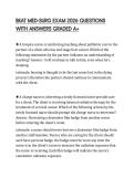 BKAT MED-SURG EXAM 2026 QUESTIONS WITH ANSWERS GRADED A&plus;