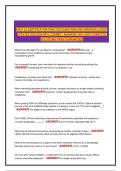 ASCP CḠ CERTIFICATION PRACTICE QUESTIONS AND ANSWERS LATEST  UPDATES 2025&sol;2026 WITH CORRECT ANSWERS 100&percnt; WITH COMPLETE   SOLUTIONS PASS ḠUARANTEED