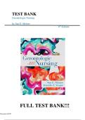 Test Bank for Gerontologic Nursing&comma; 6th Edition by Sue E&period; Meiner &ndash; Complete and Updated Coverage&period;