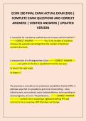 ECON 200 FINAL EXAM ACTUAL EXAM 2026 &vert; COMPLETE EXAM QUESTIONS AND CORRECT ANSWERS &vert; VERIFIED ANSWERS &vert; UPDATED VERSION