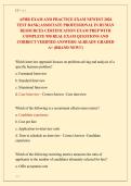 APHR EXAM AND PRACTICE EXAM NEWEST 2026  TEST BANK&vert; ASSOCIATE PROFESSIONAL IN HUMAN  RESOURCES CERTIFICATION EXAM PREP WITH  COMPLETE 950 REAL EXAM QUESTIONS AND  CORRECT VERIFIED ANSWERS&sol; ALREADY GRADED  A&plus; &lpar;BRAND NEW&excl;&excl;&rpar; 