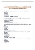 AMCA CMAC EXAM 3 QUESTIONS AND CORRECT ANSWERS 100&percnt; VERIFIED SOLUTIONS 2026-2027&excl;&excl;