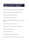 Chapter 11 MEAS 209 QUESTIONS N ANSWERS RATED A&plus; 2025&sol;2026