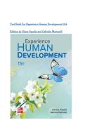 Test Bank For Experience Human Development 15th Edition by Diane Papalia and Gabriela Martorell&period; Latest 2026