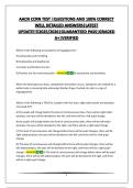 AACN CCRN TEST &vert;QUESTIONS AND 100&percnt; CORRECT WELL DETAILED ANSWERS&vert;LATEST&excl;&excl;&excl;&excl;&excl;2025&sol;2026&vert;GUARANTEED PASS&vert;GRADED A&plus;&vert;VERIFIED