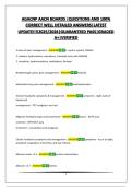 AGACNP AACN BOARDS &vert;QUESTIONS AND 100&percnt; CORRECT WELL DETAILED ANSWERS&vert;LATEST&excl;&excl;&excl;&excl;&excl;2025&sol;2026&vert;GUARANTEED PASS&vert;GRADED A&plus;&vert;VERIFIED