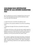 CCSH EXAMS PACK CERTIFICATION REVIEW SET 2026 ANSWERS GUARANTEED PASS