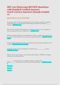 SDV 100 Final exam REVIEW Questions with Detailed Verified Answers&period;