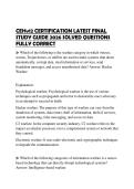 CEHv12 CERTIFICATION LATEST FINAL STUDY GUIDE 2026 SOLVED QUESTIONS FULLY CORRECT