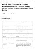 NSG 526 EXAM 3 &lpar;2026&rpar; UPDATE Verified Questions And Answers &vert; With 100&percnt; Correct Answers graded A&plus; Guaranteed Success&excl;&excl; Exam 3 NSG 526