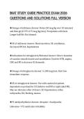 BKAT STUDY GUIDE PRACTICE EXAM 2026 QUESTIONS AND SOLUTIONS FULL VERSION