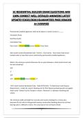SC RESIDENTIAL BUILDER EXAM&vert;QUESTIONS AND 100&percnt; CORRECT WELL DETAILED ANSWERS&vert;LATEST UPDATE&excl;&excl;&excl;&excl;2025&sol;2026&vert;GUARANTEED PASS&vert;GRADED A&plus;&vert;VERIFIED