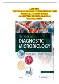 TEST BANK For Textbook Of Diagnostic Microbiology&comma; 6th Edition By Connie R&period; Mahon&comma; Verified Chapters 1 - 41&comma; Complete Newest Version Textbook Of Diagnostic Microbiology&comma; 6th Edition By Connie R&period; Mahon Textbook Of Diagnostic Microbiology&comma; 6th Edition TEST 