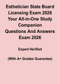 Esthetician State Board Licensing Exam 2026 PDF &vert; Your All-in-One Study Guide
