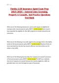 Florida 2-20 Insurance Agent Exam Prep 2025&sol;2026 &ndash; P&C&comma; Licensing & Practice Questions