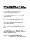 EPA SECTION 609 FINAL STUDY GUIDE 2026 SOLVED QUESTIONS FULLY CORRECT