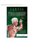 Test Bank Physical Examination and Health Assessment&comma; 9th Edition by Carolyn Jarvis&comma; and Ann L&period; Eckhardt&comma; &lpar;All Chapters 1-32 &vert; Newest Update 2026&rpar; &plus; Nclex Case Studies with Answers