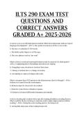 ILTS 290 exam test questions and correct answers GRADED A&plus; 2025-2026ILTS 290 exam test questions and correct answers GRADED A&plus; 2025-2026