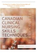  TEST BANK FOR&colon; For Clinical Nursing Skills And Techniques 1th Edition By Anne Griffin Perry&comma; Patricia A&period; Potter Chapter 1-43 Complete Guide Latest Update 2026&period;
