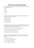 CPPO PRACTICE TEST QUESTIONS AND ANSWERS