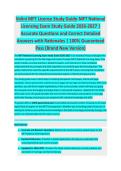 Volini MFT License Study Guide - MFT LICENSING EXAM STUDY GUIDE 2026-2027 ACCURATE QUESTIONS AND CORRECT DETAILED ANSWERS WITH RATIONALES &vert;&vert; 100&percnt; GUARANTEED PASS <BRAND NEW VERSION>
