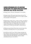 GORDIS EPIDEMIOLOGY 6TH EDITION CELENTANO TEST BANK PRACTICE GUIDE UPDATED 2026 TESTED SOLUTIONS