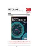  Lehninger Principles of Biochemistry 8th Edition By David L&period; Nelson&semi; Michael M&period; Cox &vert; 9781319228002 &vert; &vert; Chapter 1-28 &vert; All Chapters complete Test Bank 