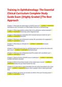  Ophthalmology Exam Prep&colon; The Essential Clinical Curriculum Study Guide