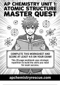 Unit 1 Revision -  AP Chemistry 