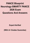 PANCE Blueprint&colon; Neurology &lpar;Smarty PANCE&rpar; 2026 PDF &vert; PA Exam Study Guide
