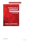 Introduction to Leadership Concepts and Practice 5th Edition Test Bank 2026&sol;2027 &ndash; Complete Exam Practice