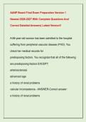 AANP Board Final Exam Preparation Version 1  Newest 2026-2027 With Complete Questions And  Correct Detailed Answers&vert; Latest Version&excl;&excl;